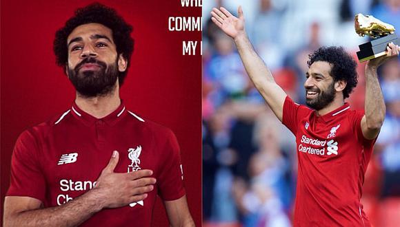 OFICIAL: Mohamed Salah renovó su vínculo con el Liverpool hasta el 2023