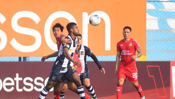 Alianza Lima empató ante Sport Huancayo en su último partido. (Foto: Liga 1)