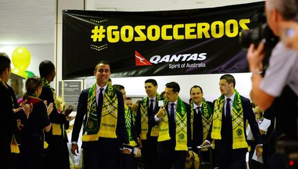 Selección de Australia es la primera en llegar para el mundial Brasil 2014
