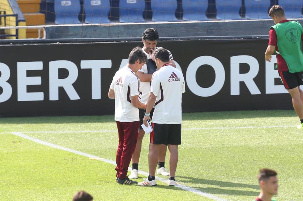 Entrenamiento de River Plate en Estadio de Alianza Lima. (Fotos: Violeta Ayasta / GEC)