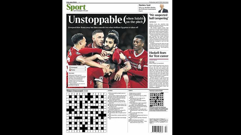 Mohamed Salah se llevó todas las portadas del mundo [GALERÍA]