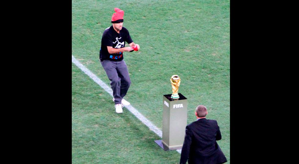 Jimmy Jump casi se lleva la Copa del Mundo antes de tiempo en Sudáfrica