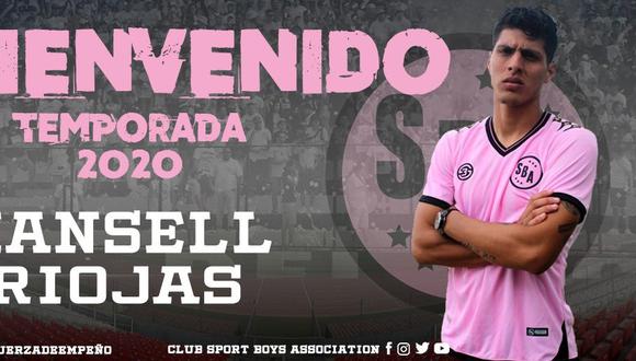 Sport Boys: Hansell Riojas es oficializado como nuevo fichaje rosado ...