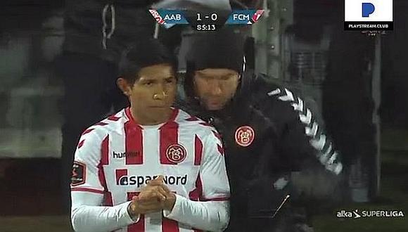 Selección peruana: Así le fue a Edison Flores de vuelta al Aalborg