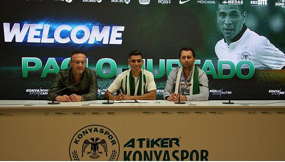 Paolo Hurtado es nuevo jugador del Konyaspor de Turquía