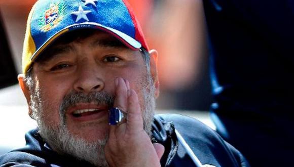 Diego Maradona fue operado de un hematoma subdural en la cabeza hace un par de semanas. (Foto: AFP)