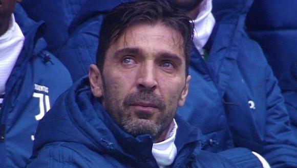 Gianluigi Buffon rompió en llanto en el homenaje a Davide Astori [VIDEO]