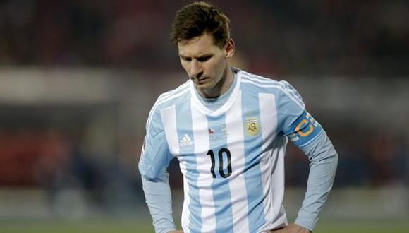 Lionel Messi podría dejar la selección argentina