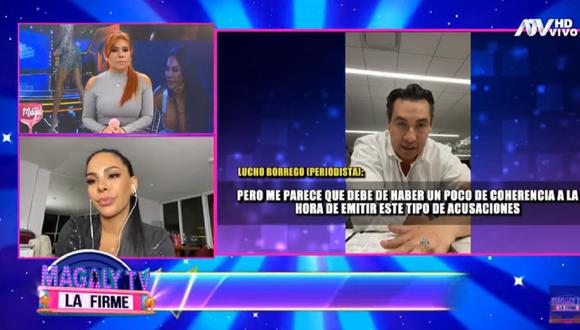 Stephanie Valenzuela se pronuncia tras declaraciones de Luis Alfonso Borrego, periodista de Telemundo. (Foto: @tefivalenzuela/@luchoborregoc).