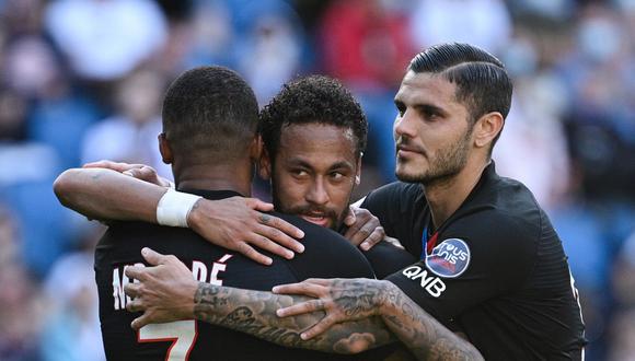 PSG vs. Saint-Étienne: con Neymar, Mbappé e Icardi, el club parisino va por el título de la Copa de Francia. (Foto: Anne-Christine POUJOULAT / AFP)