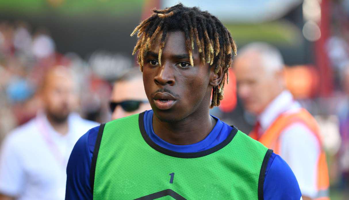 Moise Kean llegó al Everton procedente de la Juventus. (Foto: AFP)