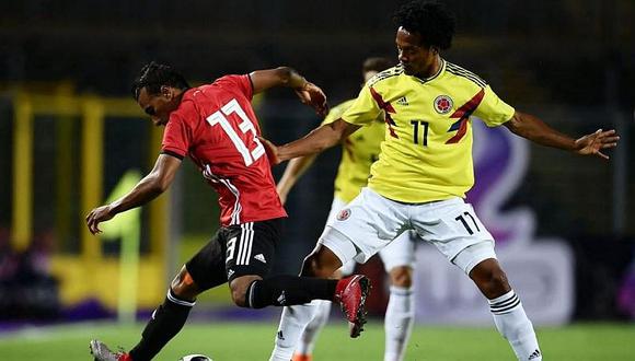 Egipto y Colombia empataron 0-0 en amistoso FIFA previo a Rusia 2018