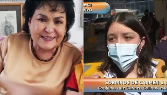 Carmen Salinas: su nieta informa que actriz está en estado de coma. (Foto: @carmensalinas_56)