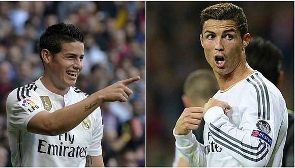 Real Madrid: piden que James Rodríguez se aleje de Cristiano Ronaldo