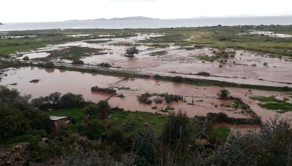 Indeci recomienda medidas de preparación ante continuidad de umbral hidrológico rojo de los ríos Ramis, Lampa y Verde, en Puno. (Foto: Referencial/Andina)