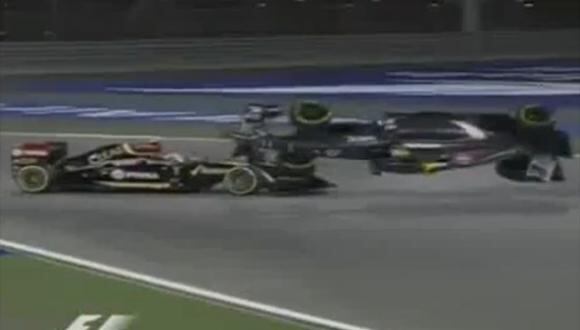 Espectacular vuelco de 360 grados en la Fórmula 1 [VIDEO]