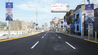 Reabren al tránsito tramo de la Vía Expresa de Paseo de la República tras ampliación de carriles