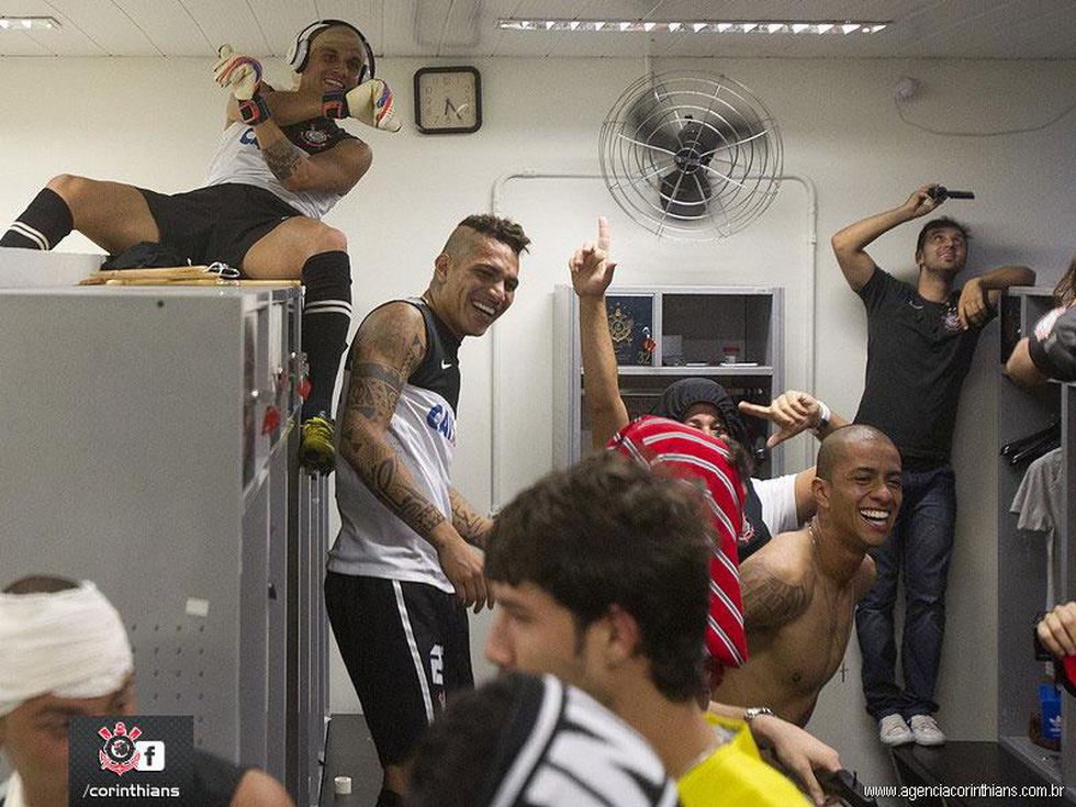 Guerrero y Corinthians también bailaron al ritmo de Harlem Shake [FOTOS]
