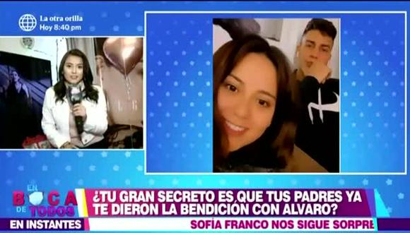 Amy Gutiérrez confirmó relación con bailarín de Daniela Darcourt. (Foto: Captura de video)
