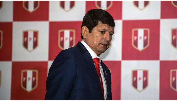 Agustín Lozano seguirá siendo presidente de la Federación Peruana de Fútbol hasta diciembre del 2021. (Foto: GEC)