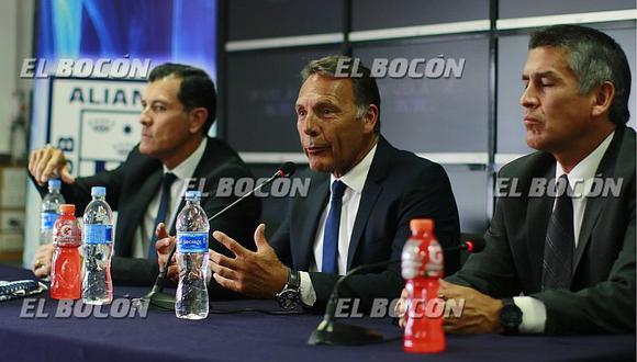 Miguel Ángel Russo llegó a Lima y fue presentado en Alianza Lima