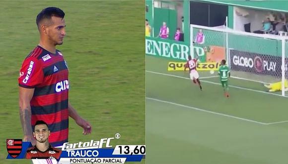 Miguel Trauco dio milimétrico pase para golazo de Vinicius Junior 