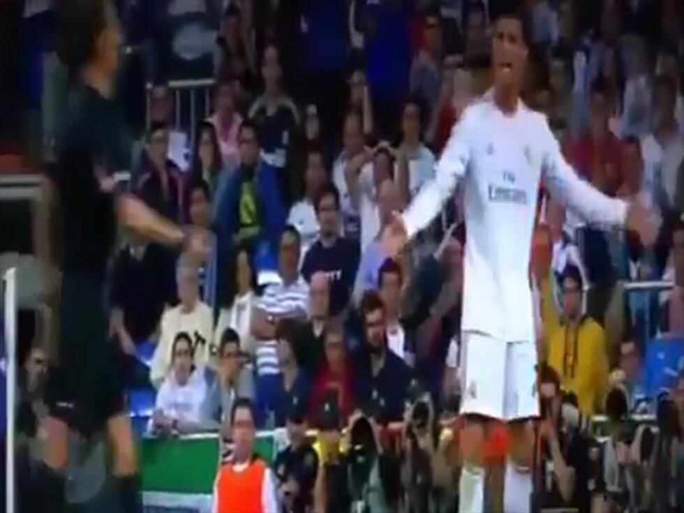 Real Madrid: Cristiano Ronaldo se molesta con Morata por no pasarle la pelota [VIDEO]