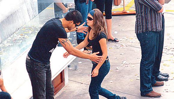 Fue a entrenar con Cristal y luego estuvo con su novia Nataniell