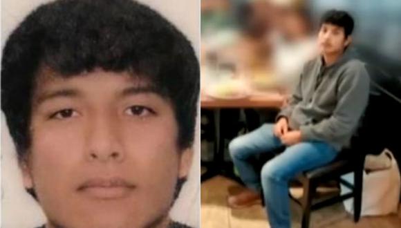 Robert Andrew Francia Alarcón de 21 años fue reportado como desaparecido el jueves 21 de octubre del 2021, en San Isidro. (Foto: PNP)