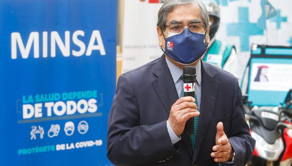 El ministro Óscar Ugarte se pronunció nuevamente sobre la posibilidad de reducir el cerco epidemiológico en Arequipa. (Foto: Ministerio de Salud)