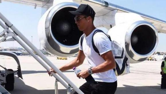 Cristiano Ronaldo llega a Italia con intensiones de jugar Champions League.