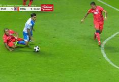 Yoshimar Yotún fue expulsado en el empate entre Cruz Azul y Puebla por la Liga MX | VIDEO