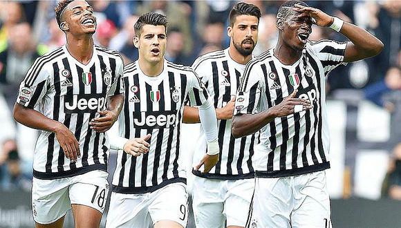 Juventus golea a Palermo y está cerca del título en la Serie A