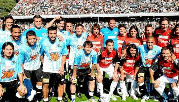 'Pulga' Messi jugó con crema Morel