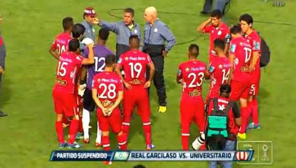 Universitario de Deportes vs. Real Garcilaso: partido suspendido