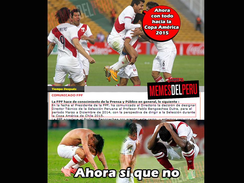 Los memes tras la negativa de Bielsa y el nombramiento de Bengoechea como DT de Perú