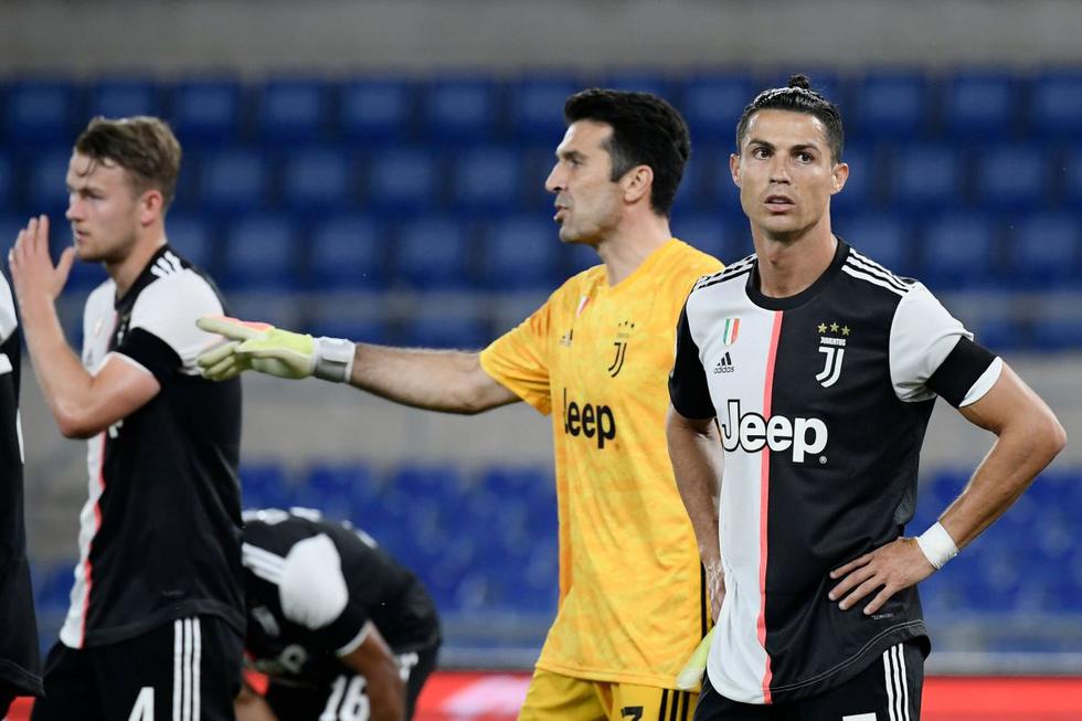 Cristiano Ronaldo decidió ser el quinto penal pero no llegó a patear en el Juventus vs. Napoli. (Foto: AFP)