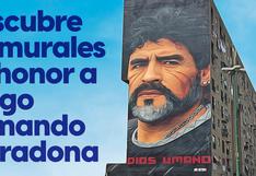 Conoce los diversos murales en honor a Diego Armando Maradona