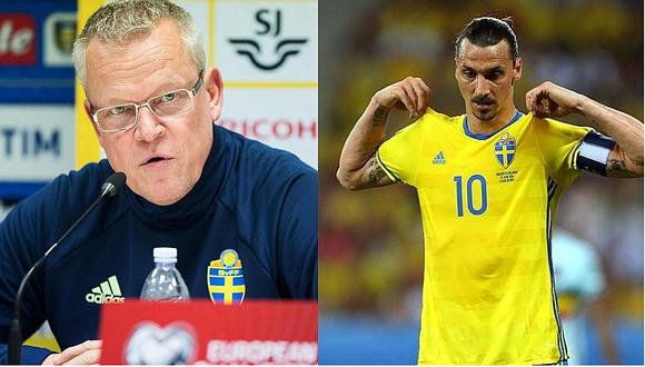 Rusia 2018: Técnico de Suecia decidió si llevará o no a Zlatan Ibrahimovic