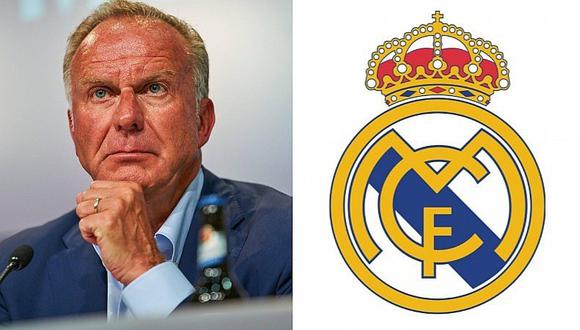 Presidente del Bayern Múnich lanza una seria advertencia al Real Madrid