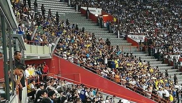 Alianza Lima vs. Boca: Hinchada 'xeneize' se hizo presente en el Nacional