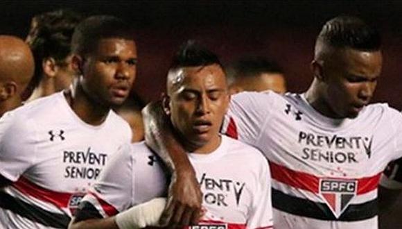 Christian Cueva mejora en su juego pero empata con el Sao Paulo