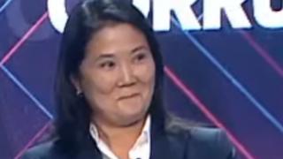 La reacción de Keiko Fujimori cuando Mávila Huertas confundió a Lescano con Merino en el debate