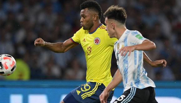 La selección argentina enfrentó a Colombia por la jornada 16 de las Eliminatorias rumbo a Qatar 2022. Foto: AFP