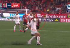 Liga MX: La terrible patada de Mauro Lainez al ‘Chapo’ Sánchez que le abrió la frente en pleno partido | VIDEO 