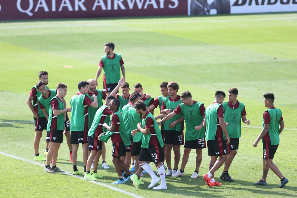 Entrenamiento de River Plate en Estadio de Alianza Lima. (Fotos: Violeta Ayasta / GEC)