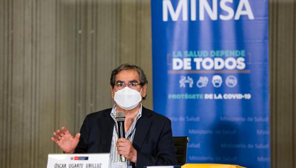El ministro Ugarte defendió la designación de Carbone como titular de la comisión que investiga el caso Vacunagate. (Foto: PCM)
