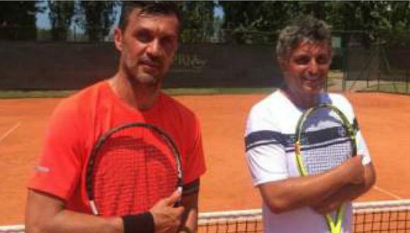 Histórico defensor de AC Milan debutará en un torneo de tenis 