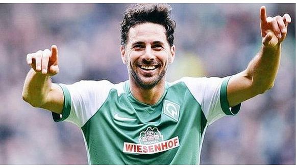 Claudio Pizarro terminaría su carrera en Werder Bremen 