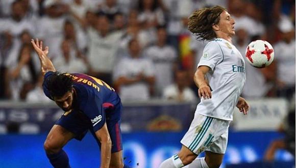 Real Madrid vs. Barcelona: Luka Modric y el lujo que gustó a todo el Bernabéu [VIDEO]